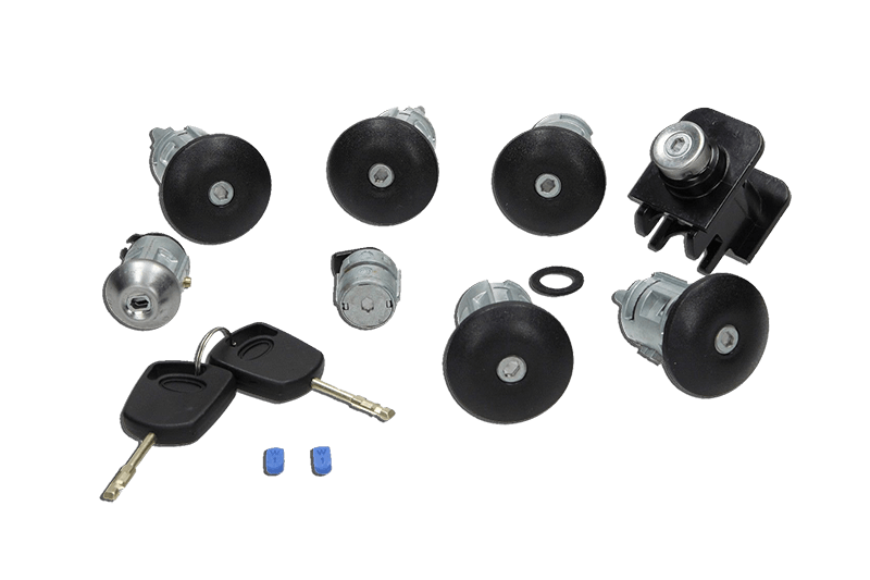 Compleet lock set en sleutels Ford Transit Connect