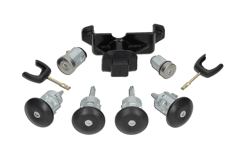 Compleet lock set en sleutels Ford Transit