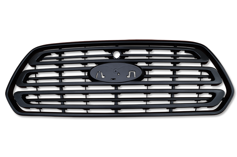 Grille de voorkant binnen Ford Transit